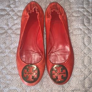 Tory Burch Reva Flats 8.5 🧡